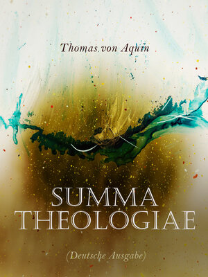 cover image of Summa theologiae (Deutsche Ausgabe)